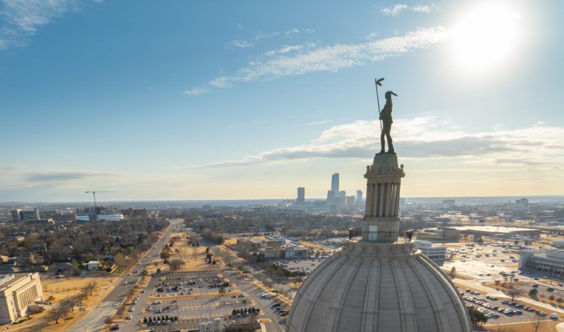 oklahoma state capitol dome